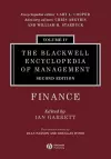 The Blackwell Encyclopedia of Management, Finance cover