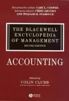 The Blackwell Encyclopedia of Management, Accounting cover