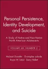 Personal Persistence, Identity Development, and Suicide cover