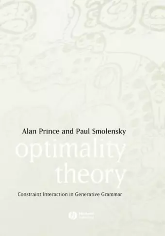 Optimality Theory cover