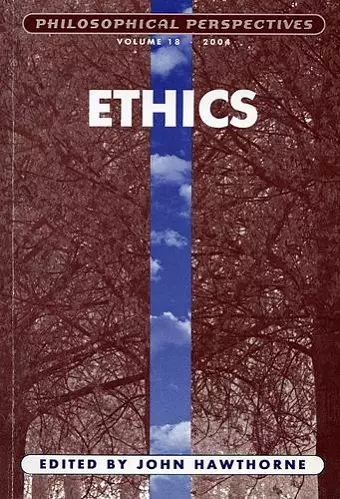 Ethics, Volume 18 cover