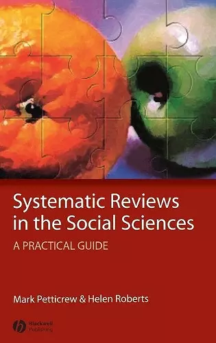 Systematic Reviews in the Social Sciences cover