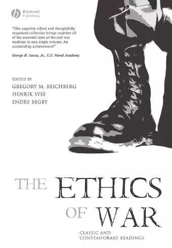 The Ethics of War cover