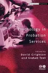 Psychology in Probation Services cover