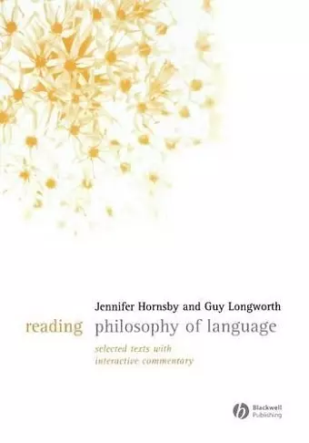 Reading Philosophy of Language cover