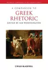 A Companion to Greek Rhetoric cover