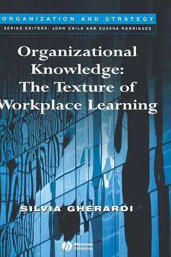 Organizational Knowledge cover