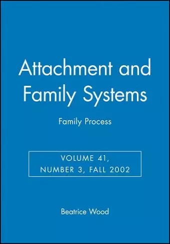 Attachment and Family Systems cover