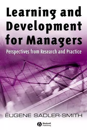 Learning and Development for Managers cover