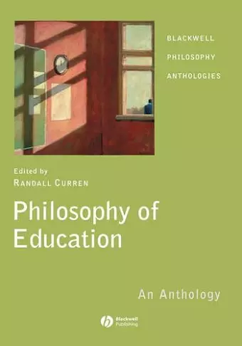 Philosophy of Education cover