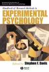 Handbook of Research Methods in Experimental Psychology cover