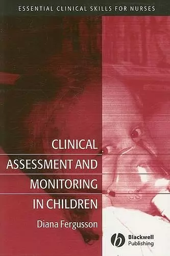 Clinical Assessment and Monitoring in Children cover