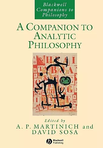A Companion to Analytic Philosophy cover