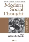 The Blackwell Dictionary of Modern Social Thought cover