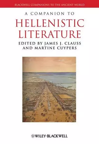 A Companion to Hellenistic Literature cover