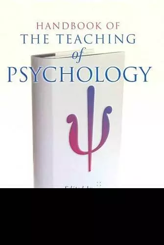 Handbook of the Teaching of Psychology cover