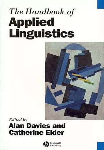 The Handbook of Applied Linguistics cover