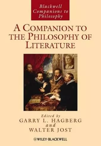 A Companion to the Philosophy of Literature cover