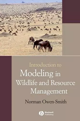 Introduction to Modeling in Wildlife and Resource Conservation cover