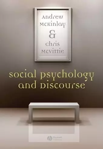 Social Psychology and Discourse cover