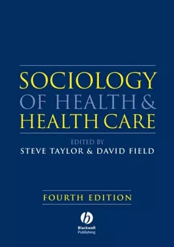 Sociology of Health and Health Care cover