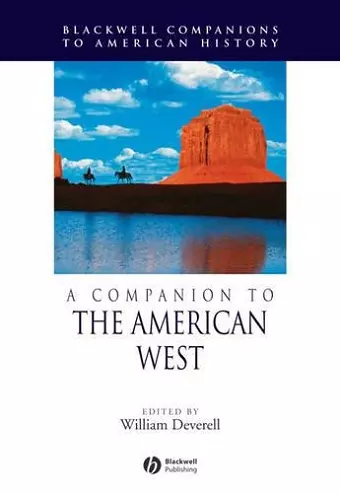 A Companion to the American West cover