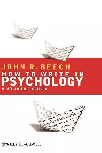 How To Write in Psychology cover