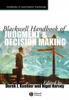 Blackwell Handbook of Judgment and Decision Making cover