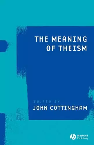 The Meaning of Theism cover