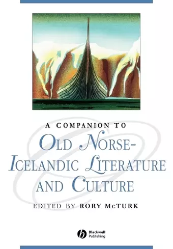 A Companion to Old Norse-Icelandic Literature and Culture cover