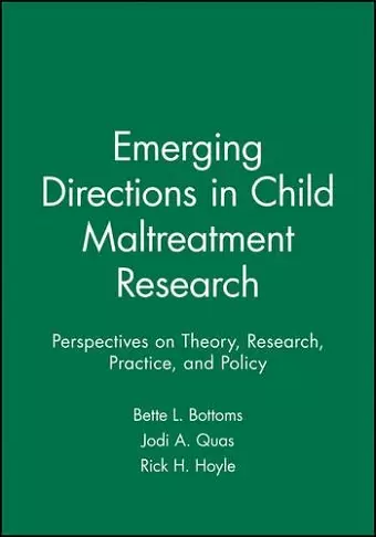 Emerging Directions in Child Maltreatment Research cover