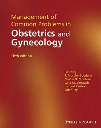 Management of Common Problems in Obstetrics and Gynecology cover