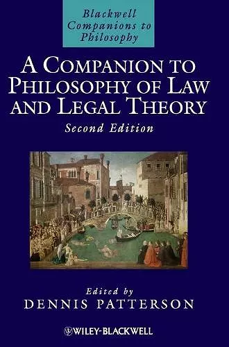 A Companion to Philosophy of Law and Legal Theory cover