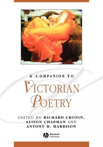 A Companion to Victorian Poetry cover