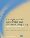 Management of Unintended and Abnormal Pregnancy cover