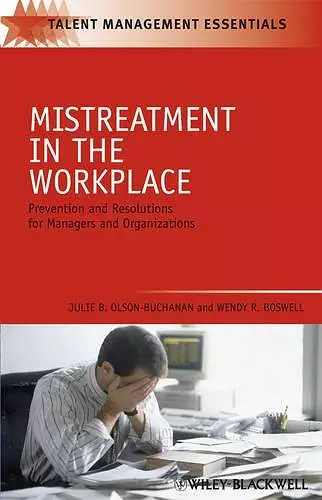 Mistreatment in the Workplace cover