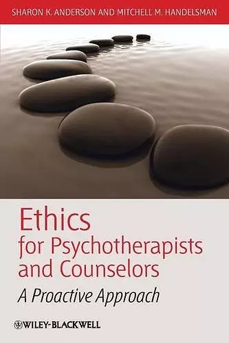 Ethics for Psychotherapists and Counselors cover