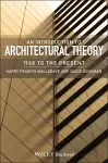 An Introduction to Architectural Theory cover
