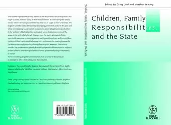 Children, Family Responsibilities and the State cover