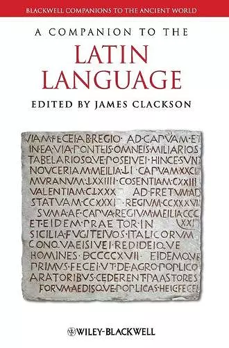 A Companion to the Latin Language cover