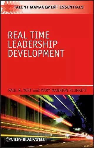 Real Time Leadership Development cover