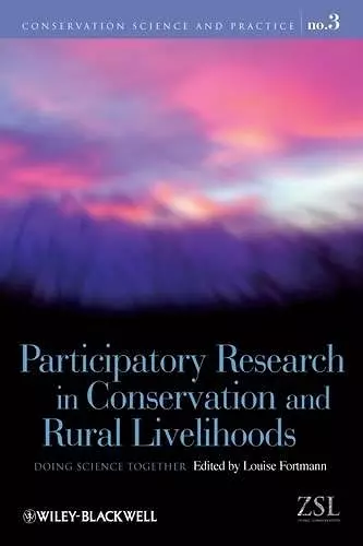 Participatory Research in Conservation and Rural Livelihoods cover