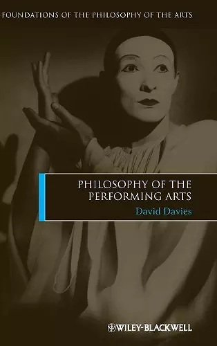 Philosophy of the Performing Arts cover