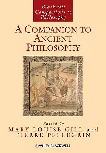 A Companion to Ancient Philosophy cover