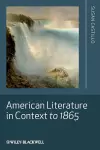 American Literature in Context to 1865 cover