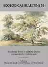 Ecological Bulletins, Broadleaved Forests in Southern Sweden cover