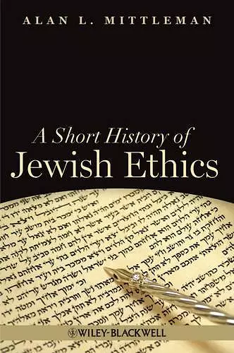 A Short History of Jewish Ethics cover