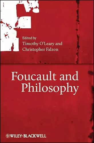 Foucault and Philosophy cover