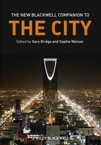 The New Blackwell Companion to The City cover