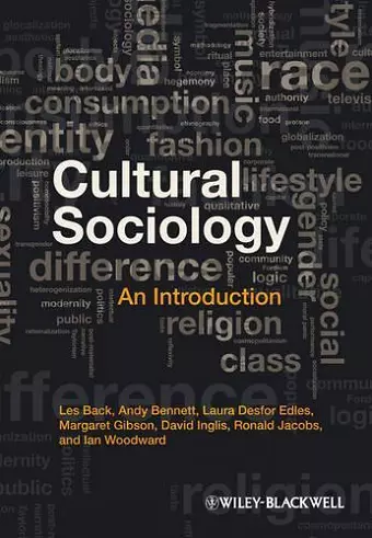 Cultural Sociology cover